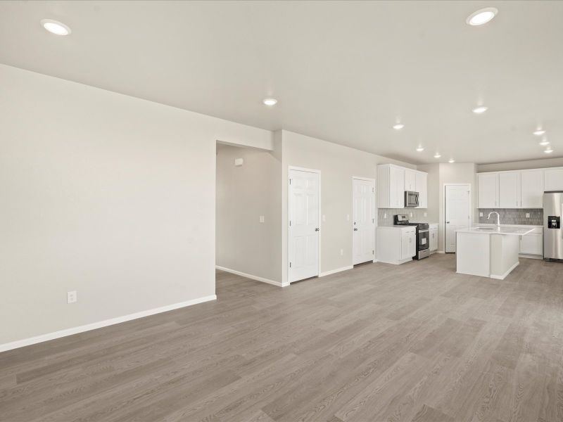 Spacious, unfurnished interior of a new home in Meridian Ranch, Peyton (Image 12). Spacious, unfurnished interior of a new home in Meridian Ranch, Peyton (Image 12).