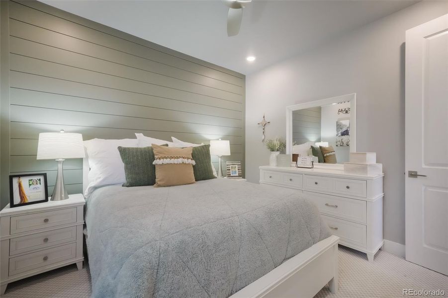 Furnished interior view inside a new home in , Monument (Image 18).