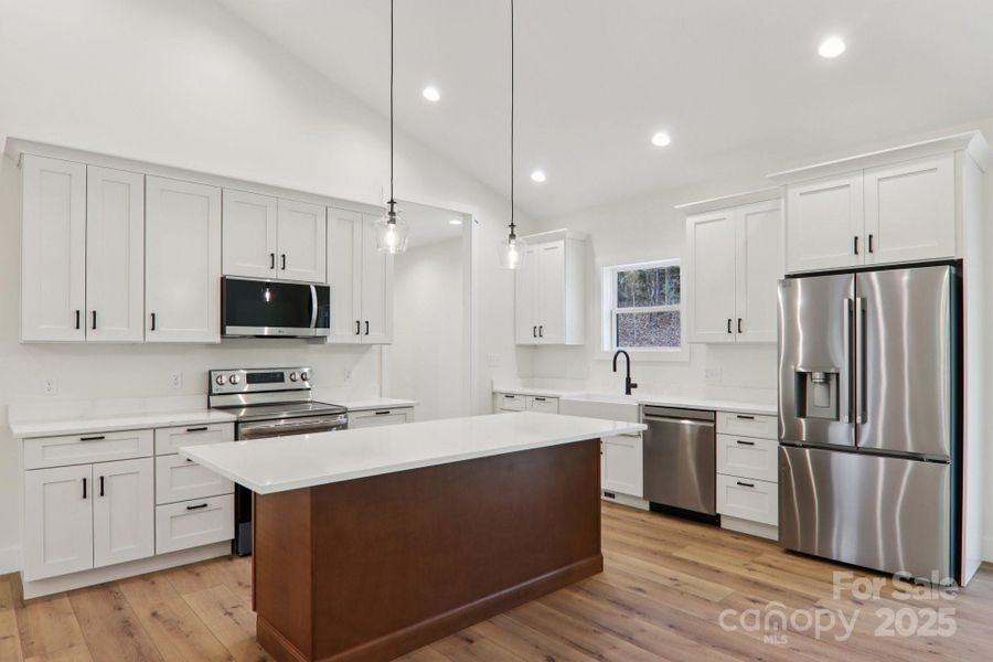 Furnished interior view inside a new home in , Mills River (Image 8). Furnished interior view inside a new home in , Mills River (Image 8).