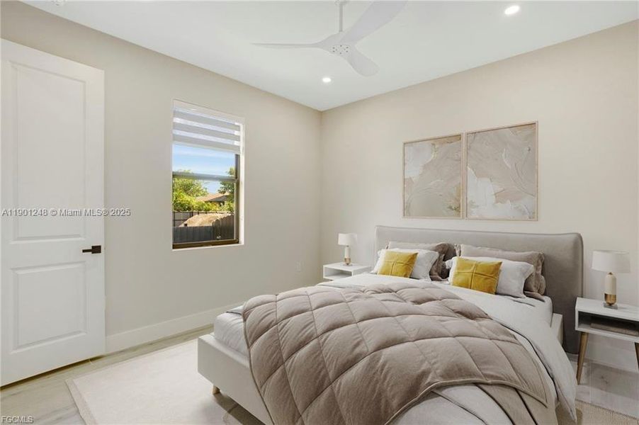 Furnished interior view inside a new home in , Cape Coral (Image 5). Furnished interior view inside a new home in , Cape Coral (Image 5).