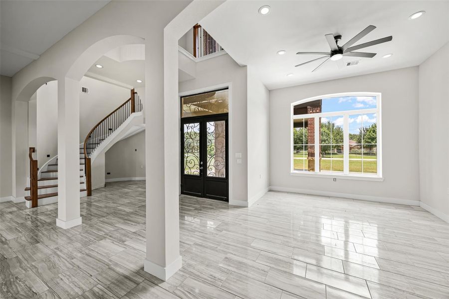 Spacious, unfurnished interior of a new home in , Cypress (Image 27).