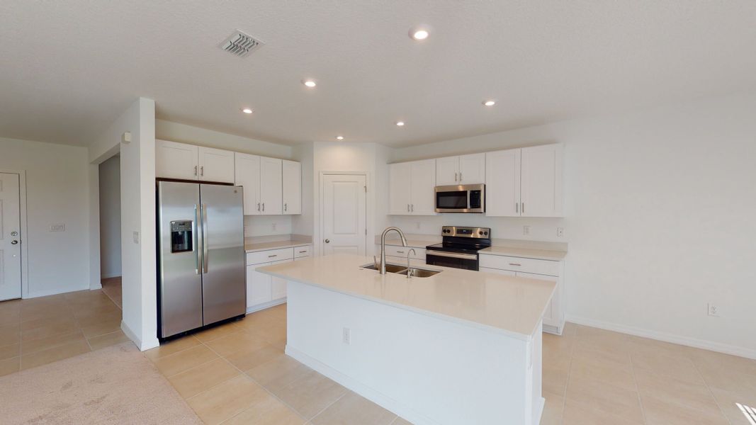 Representative furnished interior of a home built from the Kingfisher by Taylor Morrison in Solena, North Fort Myers (Image 3).