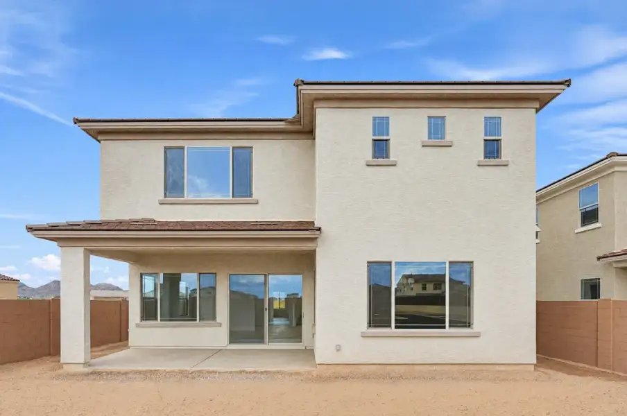 Exterior details and patio area of a home in Aloravita South, Peoria (Image 4).