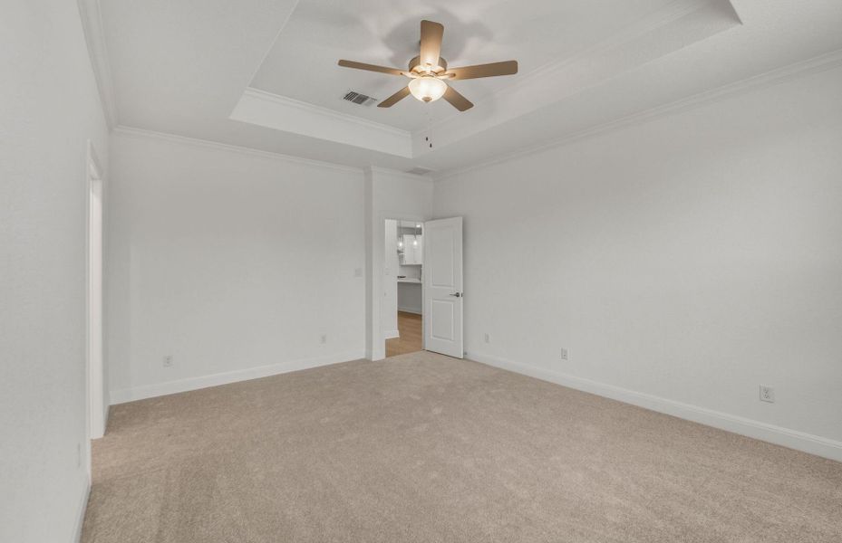 Spacious, unfurnished interior of a new home in Saddleback at Santa Rita Ranch, Liberty Hill (Image 40). Spacious, unfurnished interior of a new home in Saddleback at Santa Rita Ranch, Liberty Hill (Image 40).