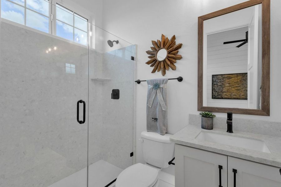 Representative furnished interior of a home built from the Residence Twelve by Blandford Homes in Earnhardt Ranch, Chandler (Image 32).