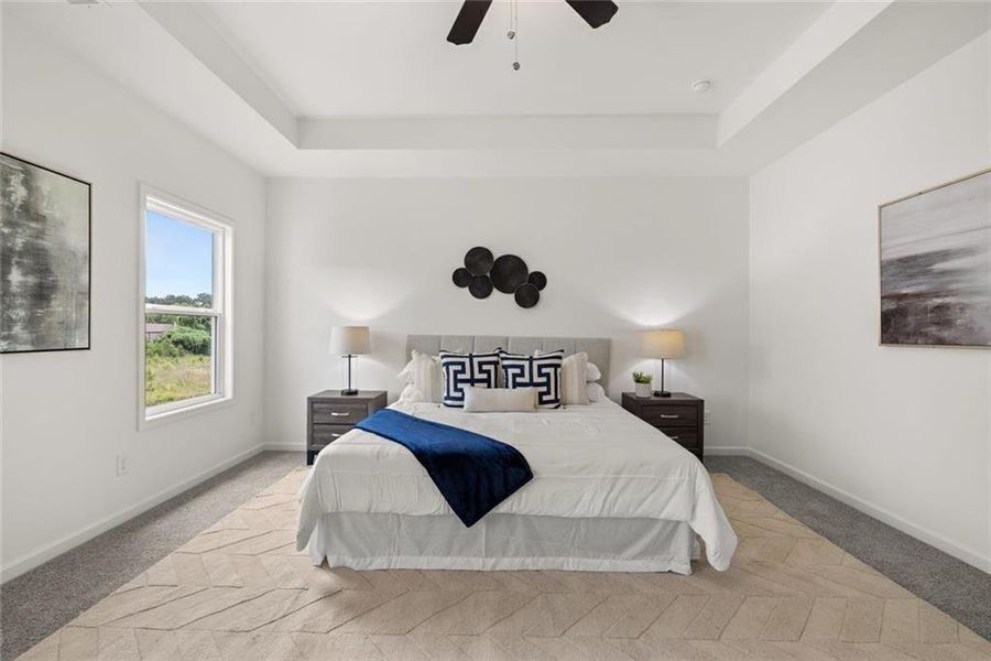 Furnished interior view inside a new home in , Loganville (Image 44).