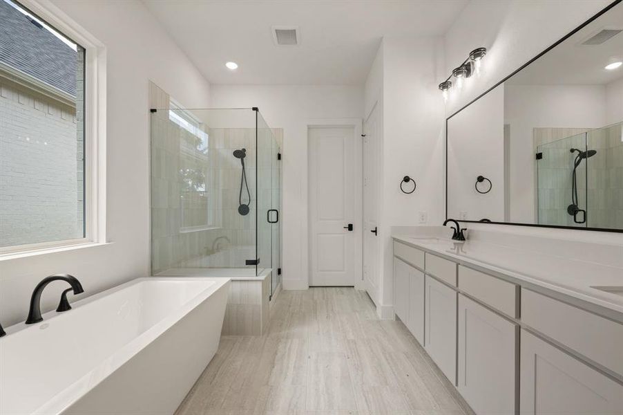 Furnished interior view inside a new home in , Aledo (Image 14). Furnished interior view inside a new home in , Aledo (Image 14).