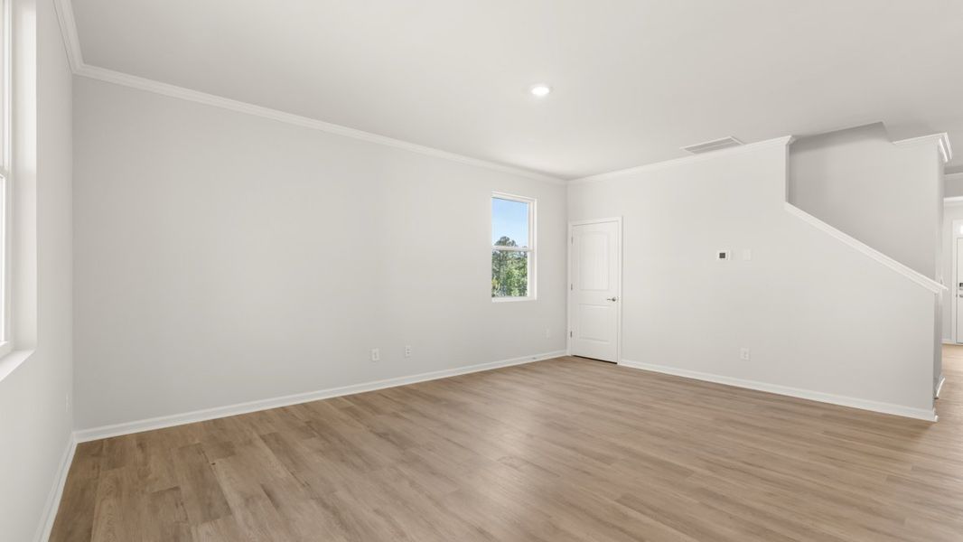Representative unfurnished interior of a home built from the Salem by D.R. Horton in South Wind, South Fulton (Image 19).