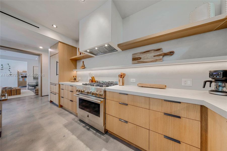 Furnished interior view inside a new home in , Miami (Image 14).