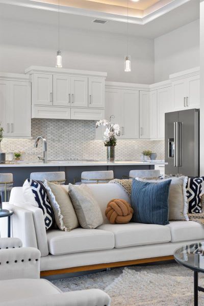 Furnished interior view inside a new home in , Cape Coral (Image 10).