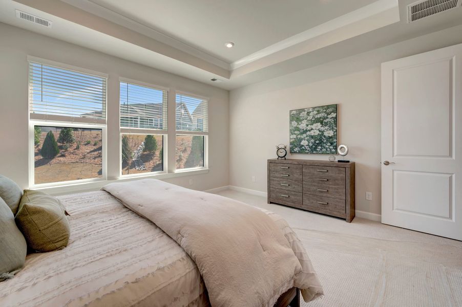 Representative furnished interior of a home built from the Aspen Creek by Tri Pointe Homes in Altis At Serenity | A 55+ Community, Fuquay Varina (Image 16).