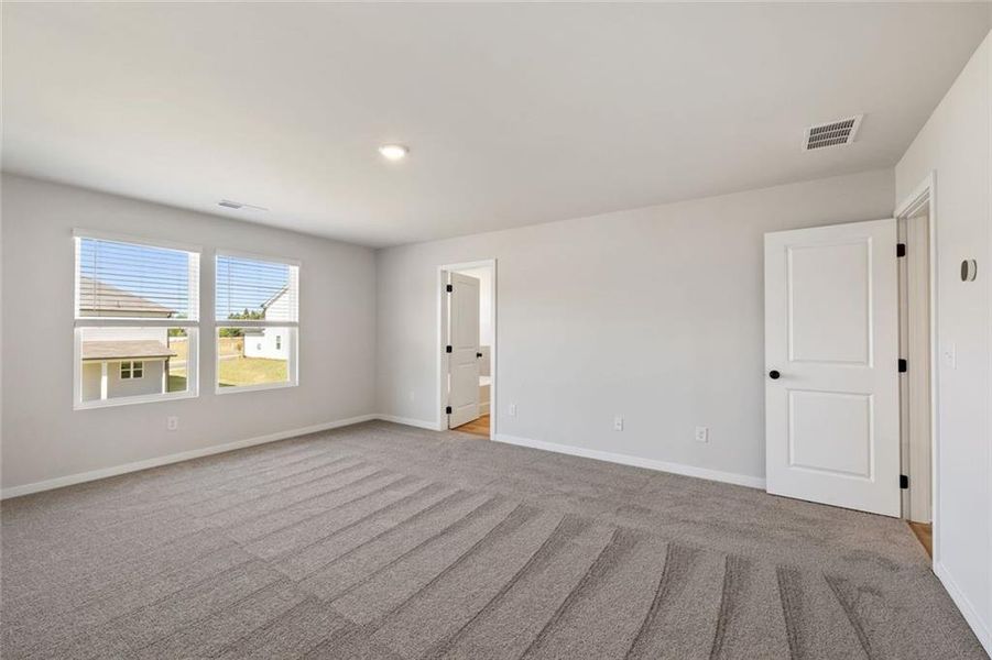 Spacious, unfurnished interior of a new home in Reserve at Gum Springs, Jefferson (Image 24). Spacious, unfurnished interior of a new home in Reserve at Gum Springs, Jefferson (Image 24).