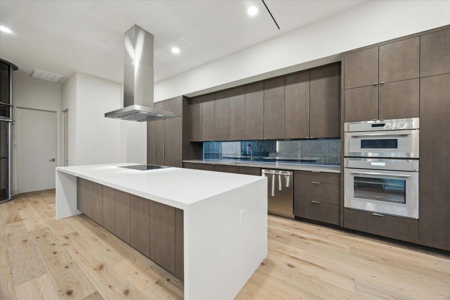 Furnished interior view inside a new home in , Houston (Image 9).