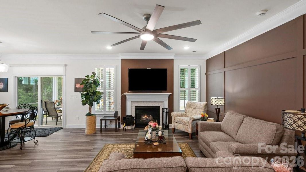 Furnished interior view inside a new home in Winterlake, Gastonia (Image 8).