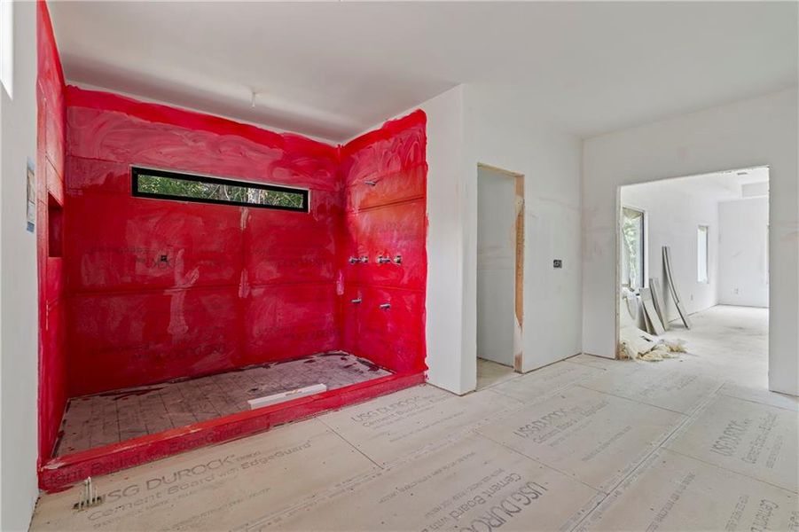 In-progress construction of a new home in , Fairburn, GA (Image 56).