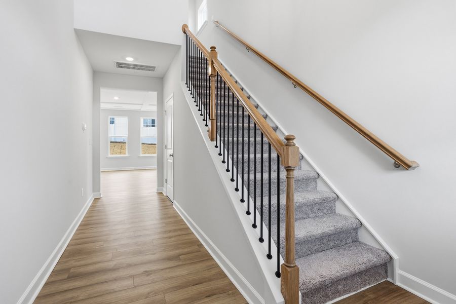 Spacious, unfurnished interior of a new home in Renaissance at White Oak, Garner (Image 15).