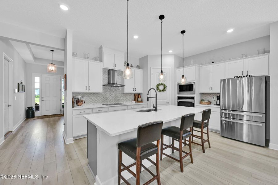 Furnished interior view inside a new home in , Yulee (Image 11).