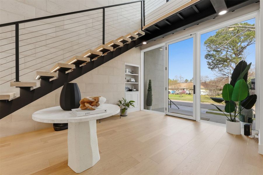 Furnished interior view inside a new home in , Bellaire (Image 7).