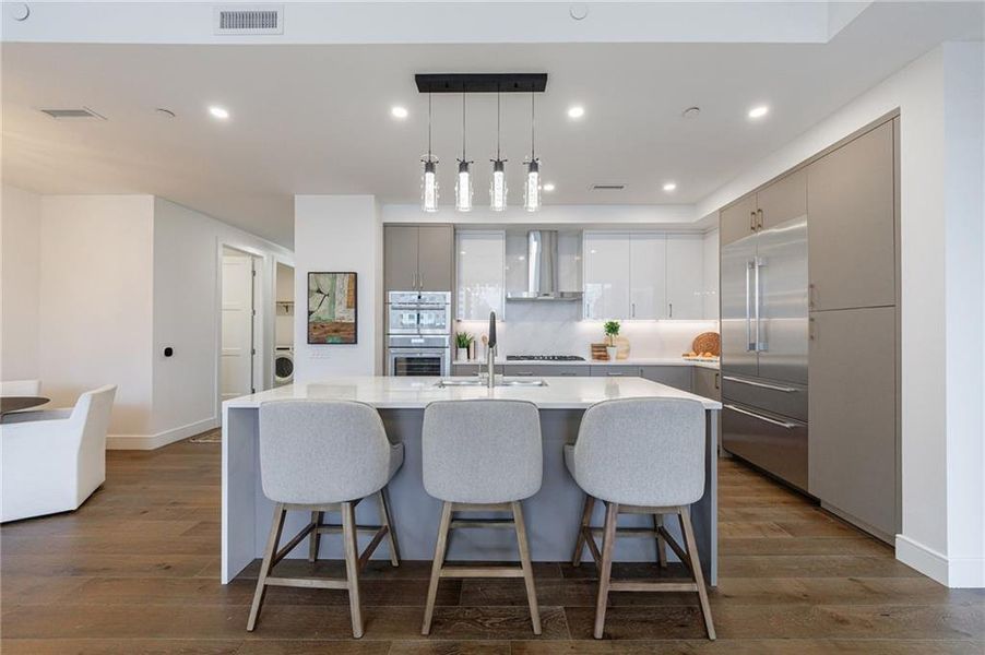Furnished interior view inside a new home in The Dillon Buckhead, Atlanta (Image 20).