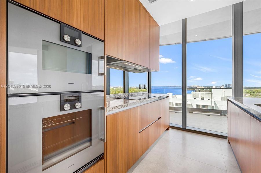 Furnished interior view inside a new home in , Miami (Image 9).