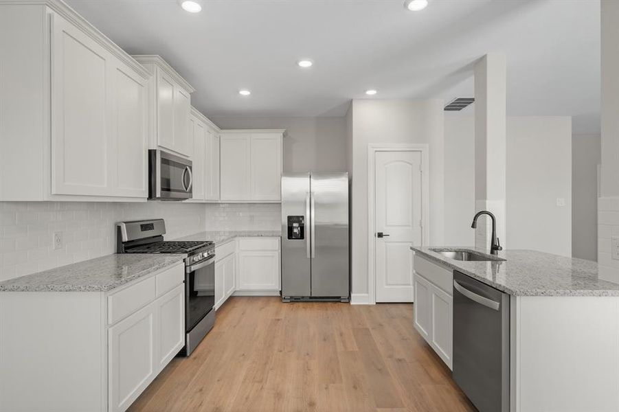 Furnished interior view inside a new home in Princeton Heights, Princeton (Image 4). Furnished interior view inside a new home in Princeton Heights, Princeton (Image 4).