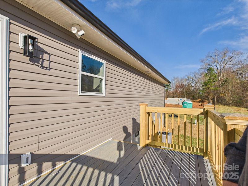 Exterior details and patio area of a home in , Hudson (Image 20).