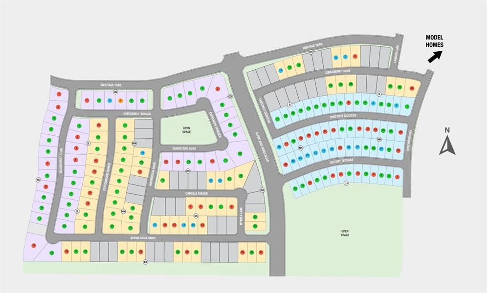 The Ridge at Northlake Sitemap