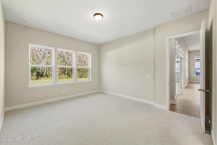 Spacious, unfurnished interior of a new home in Silver Landing at SilverLeaf, St. Augustine (Image 59).