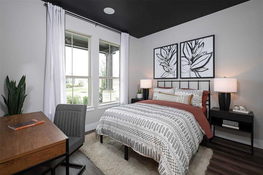 Furnished interior view inside a new home in Discovery Collection at View at the Reserve, Mansfield (Image 30). Furnished interior view inside a new home in Discovery Collection at View at the Reserve, Mansfield (Image 30).