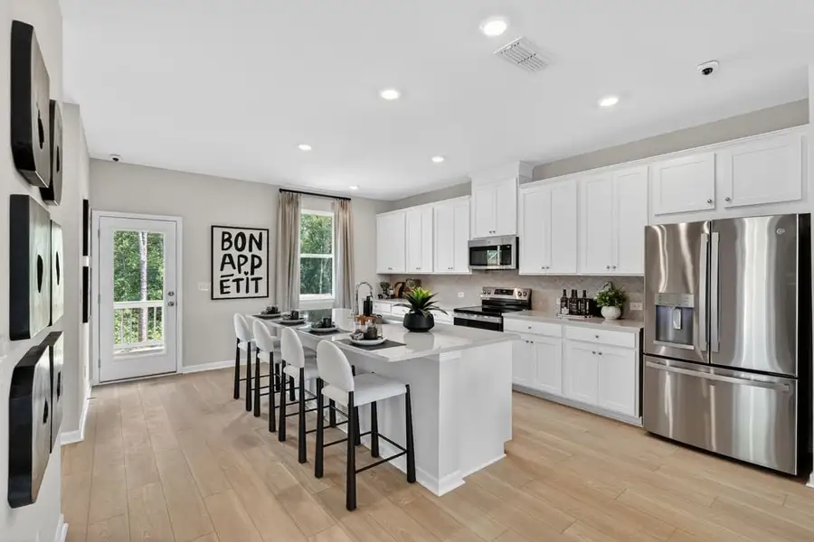 Furnished interior view inside a new home in Alder Creek, Cumming (Image 3).