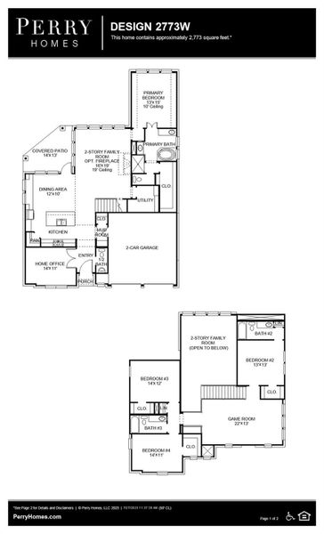 View of floor plan / room layout
