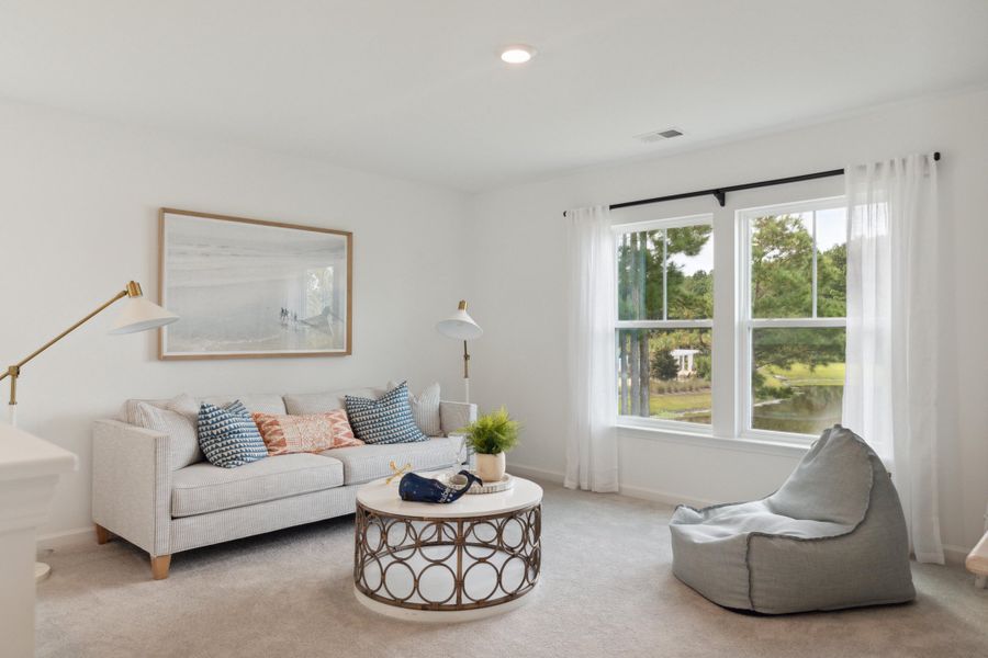 Furnished interior view inside a new home in , Summerville (Image 10).