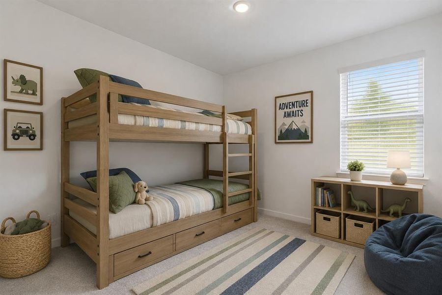 Furnished interior view inside a new home in Eastland, Crandall (Image 17).