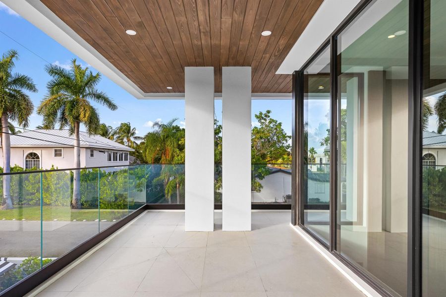 Exterior details and patio area of a home in , Boca Raton (Image 36).