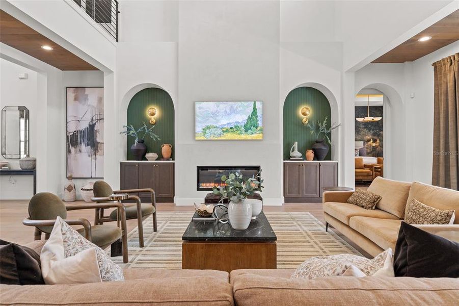 Furnished interior view inside a new home in , Sanford (Image 9).