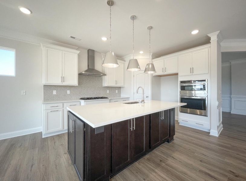 Furnished interior view inside a new home in Founders Club, Moore (Image 6).
