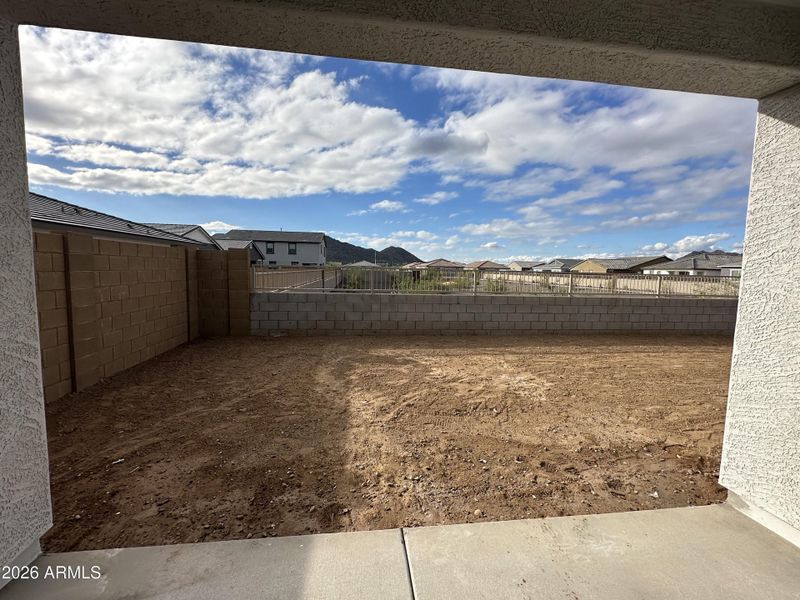 8 - Covered Patio Backing Common Area wi