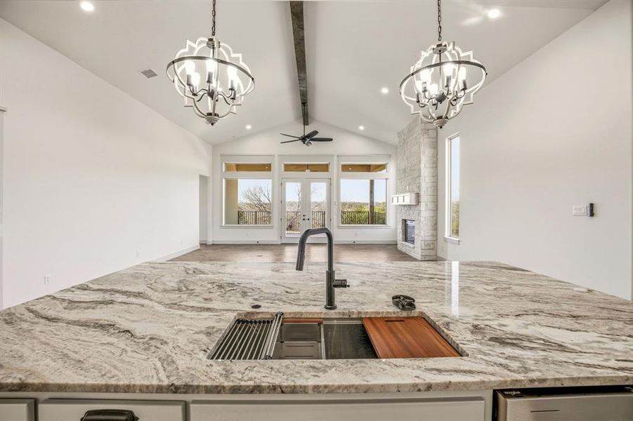 Furnished interior view inside a new home in , Glen Rose (Image 7). Furnished interior view inside a new home in , Glen Rose (Image 7).
