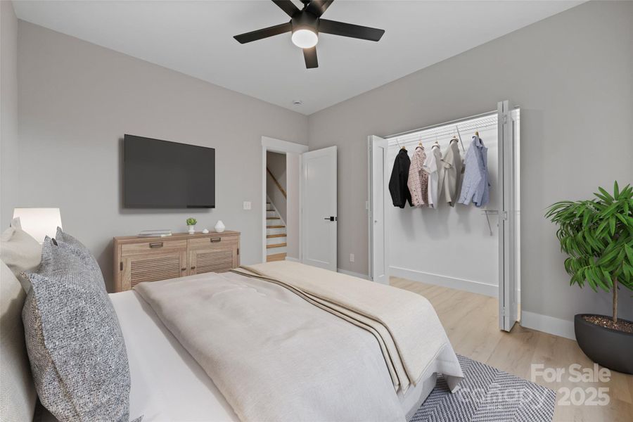 Furnished interior view inside a new home in , Horse Shoe (Image 17). Furnished interior view inside a new home in , Horse Shoe (Image 17).