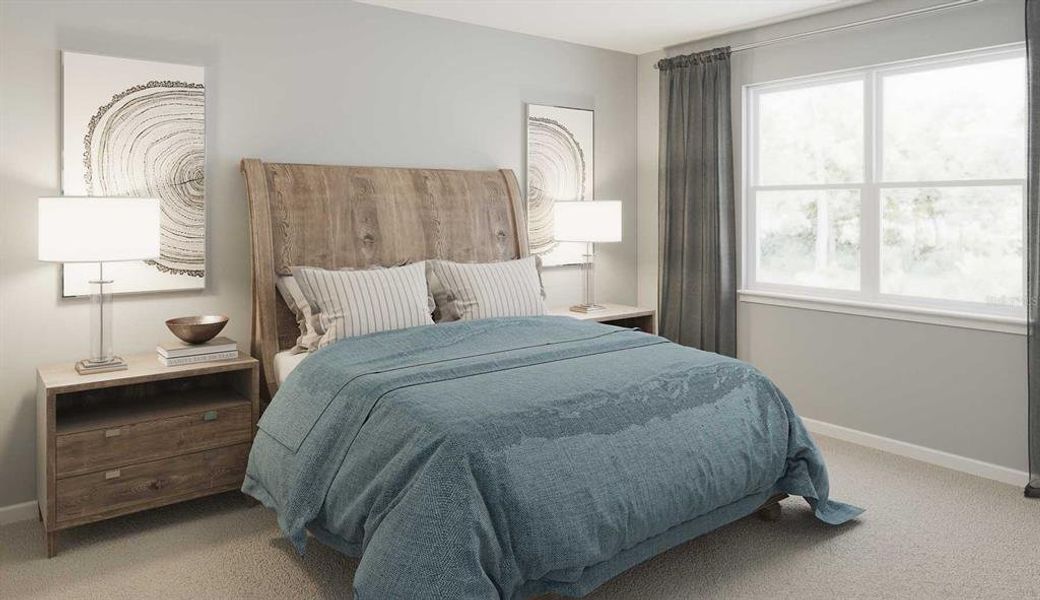 Furnished interior view inside a new home in , Orlando (Image 6).