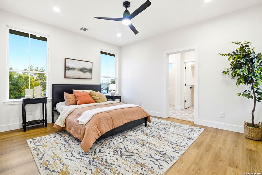 Furnished interior view inside a new home in , San Antonio (Image 14).