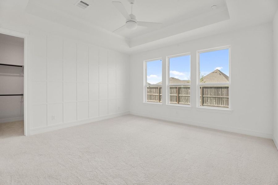 Spacious, unfurnished interior of a new home in Westland Ranch - 70' Homesites, League City (Image 32).