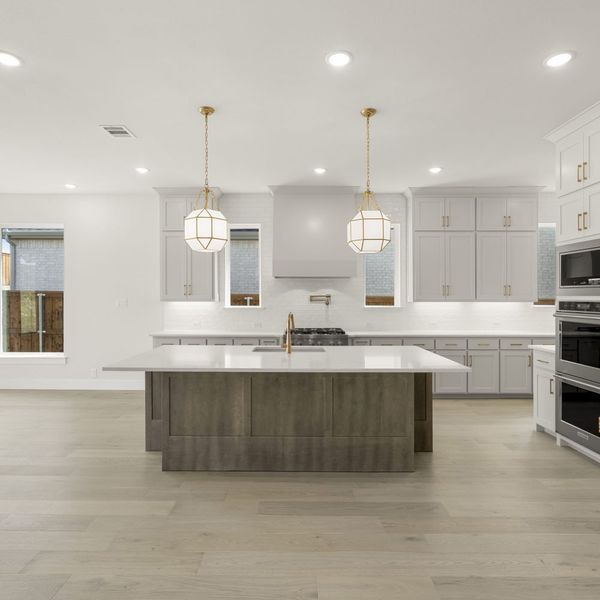 Furnished interior view inside a new home in StarView, Prosper (Image 36).