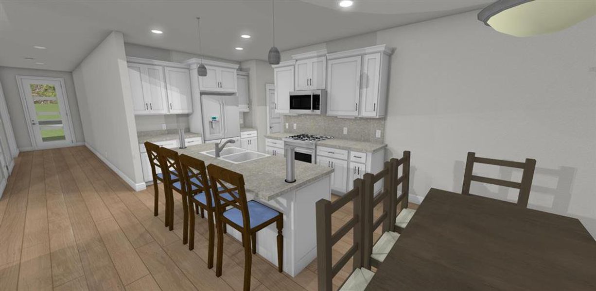 Furnished interior view inside a new home in , Sherman (Image 5).