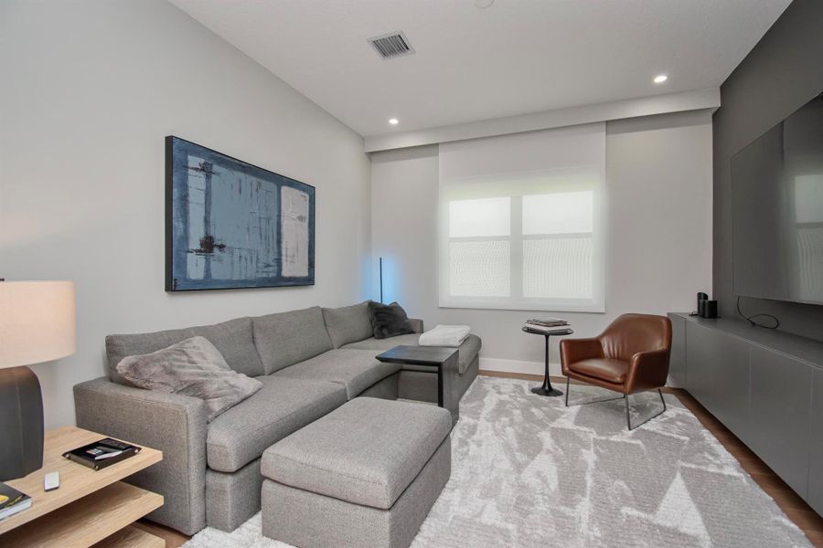 Furnished interior view inside a new home in , Boca Raton (Image 11).