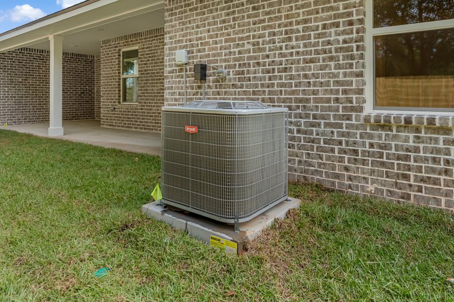 Exterior details and patio area of a home in Southern Day Chateau, Baker (Image 33).