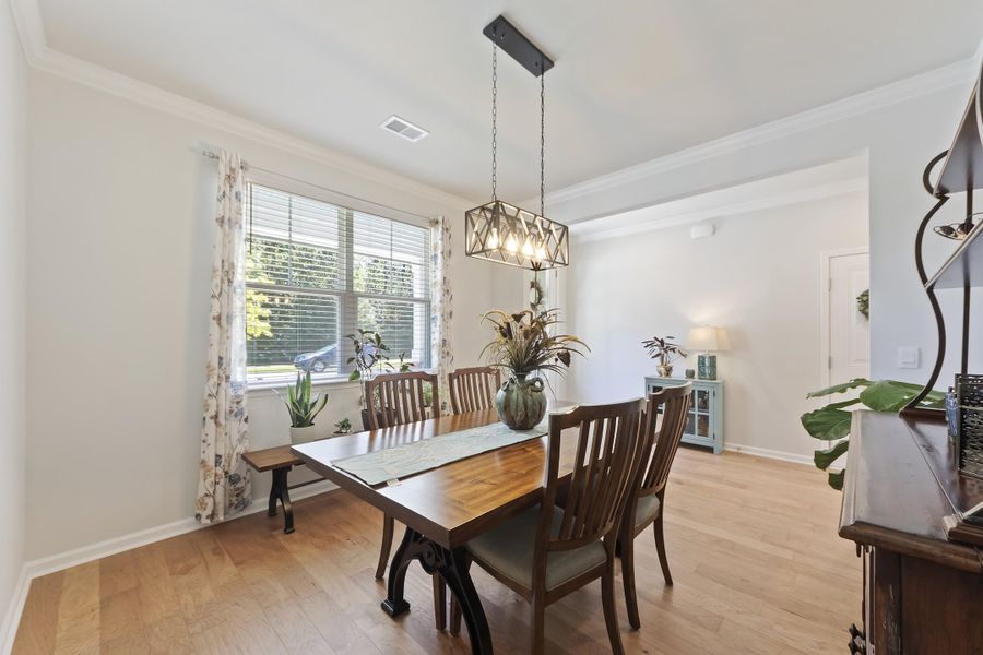 Furnished interior view inside a new home in The Ponds, Summerville (Image 29).