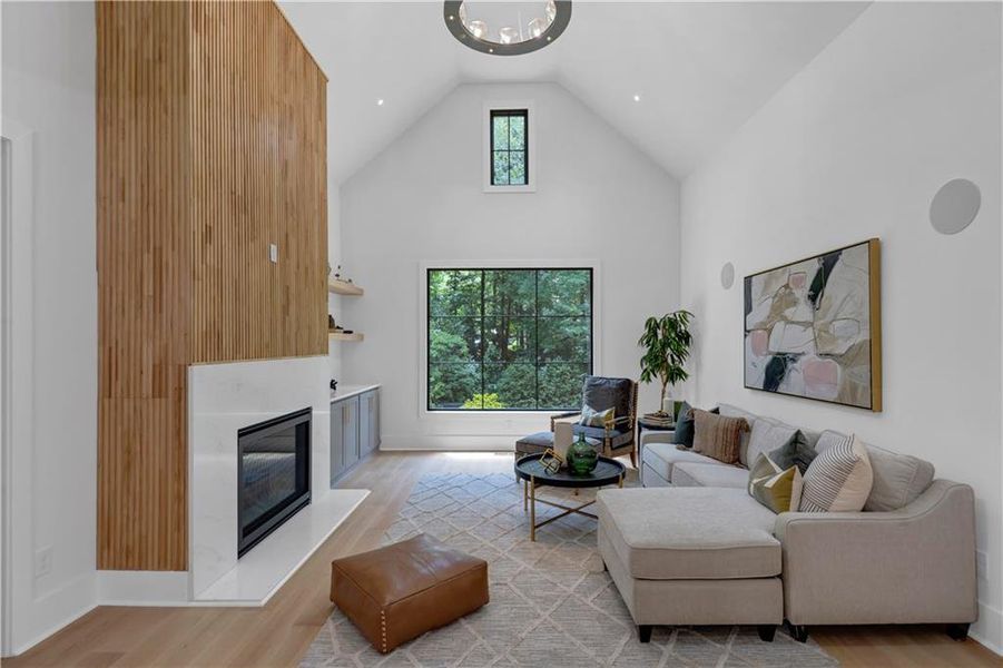 Furnished interior view inside a new home in , Marietta (Image 12).