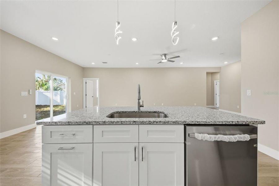 Furnished interior view inside a new home in , Tampa (Image 10).