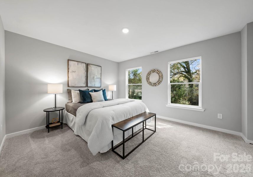 Furnished interior view inside a new home in , Charlotte (Image 14).